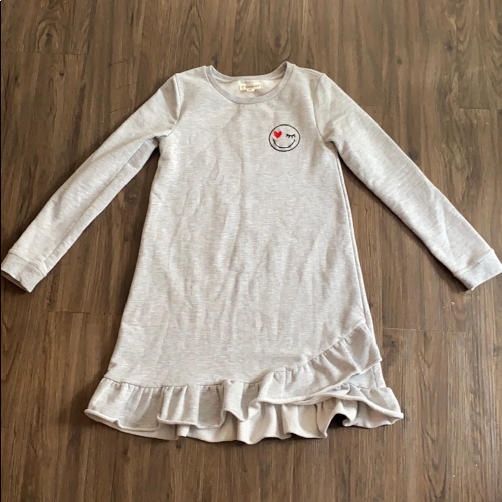 Tucker + Tate girls casual smiley dress